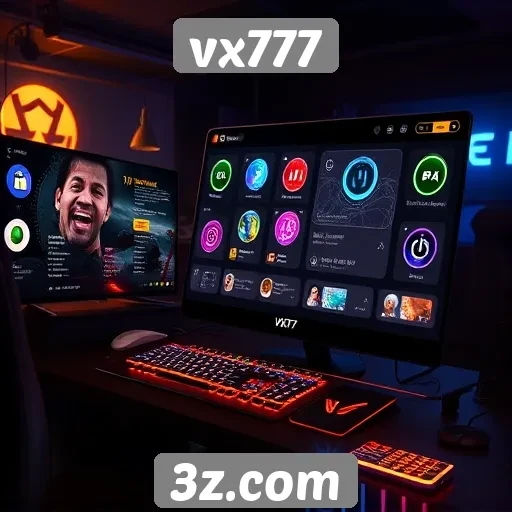 jx777 apresenta recursos exclusivos de interface