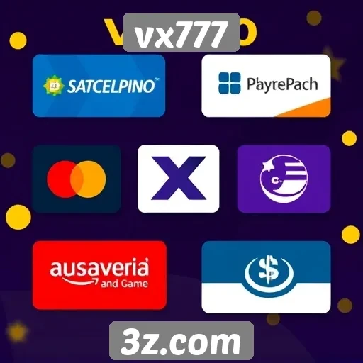 Metodologias de pagamento aceitas pelo vx777