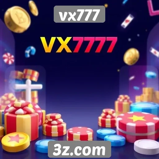 Variedade de jogos disponíveis no vx777